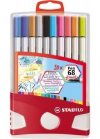 STABILO Pen 68 Brush- étui...