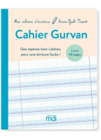 Cahier Gurvan 3 mm à la...