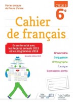 Cahier de français 6ème...