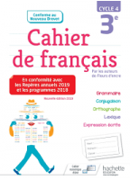 Cahier De Français Cycle 4...